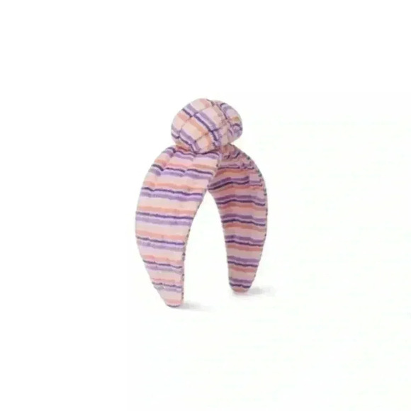 NWT Janie and Jack Bright Violet Stripe STRIPED TERRY KNOT HEADBAND one size - Picture 1 of 2